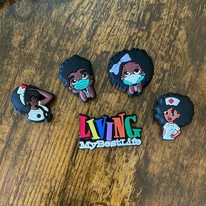 Nurses healthcare Croc charms - 5 pcs